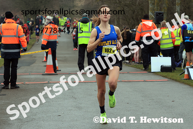 Senior Women and Over-35s Women 2025 NECAA Royal Signals Road Relays Champs.,  Hetton Lyons Country Park, Hetton le Hole, County Durham. Photo: David T. Hewitson/Sports for All Pics